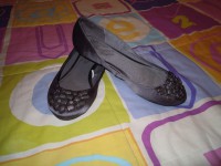 manoletinas bershka grises nº 37